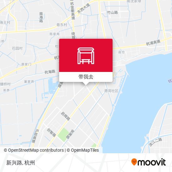 新兴路地图