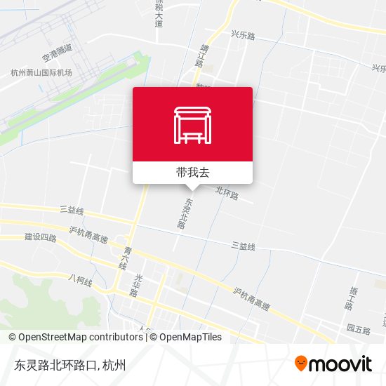 东灵路北环路口地图