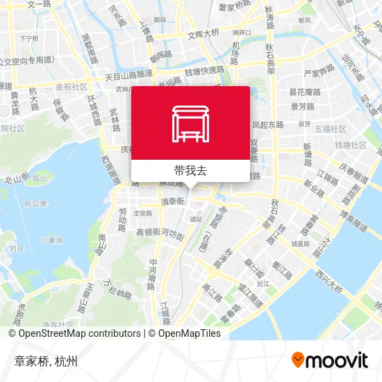 章家桥地图