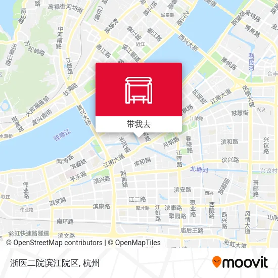 浙医二院滨江院区地图