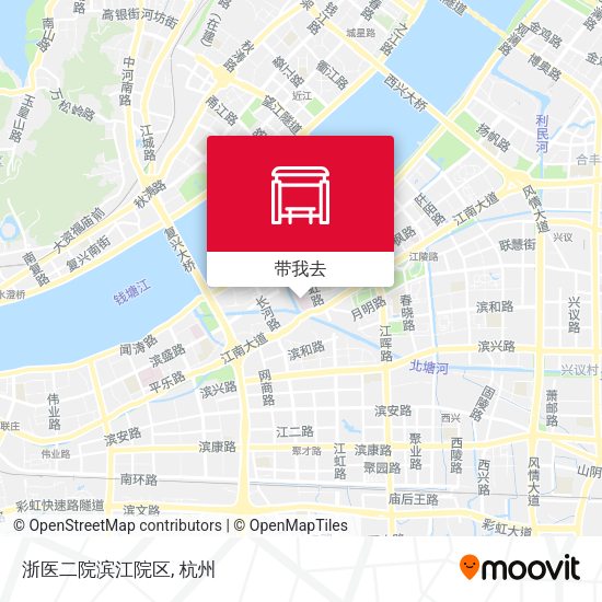 浙医二院滨江院区地图