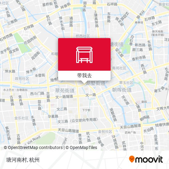 塘河南村地图