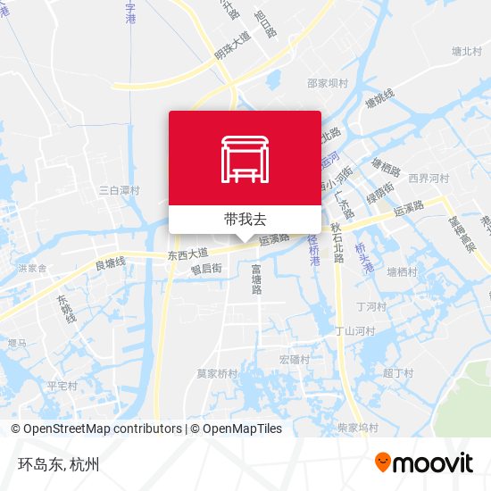 环岛东地图