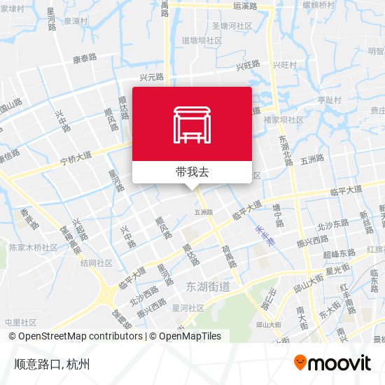 顺意路口地图