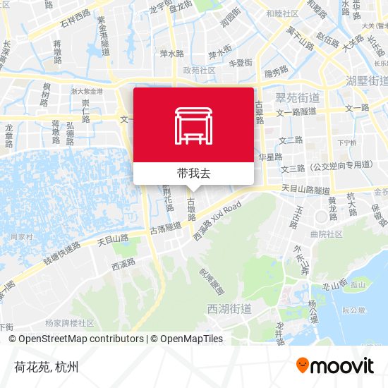 荷花苑地图