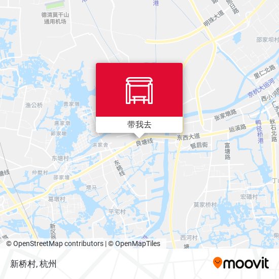新桥村地图