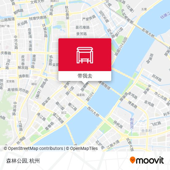 森林公园地图