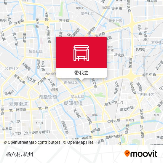 杨六村地图