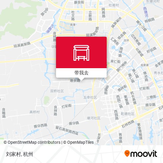 刘家村地图