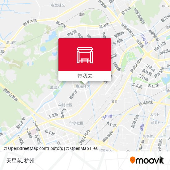 天星苑地图