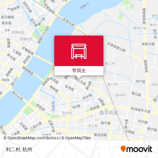 利二村地图