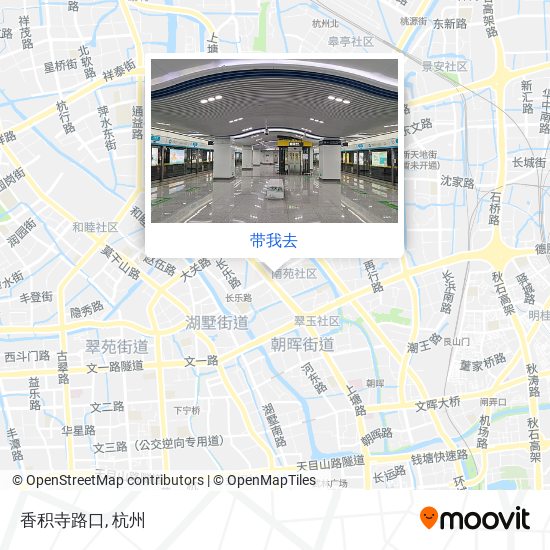 香积寺路口地图