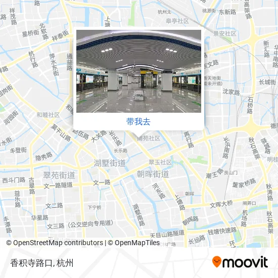 香积寺路口地图