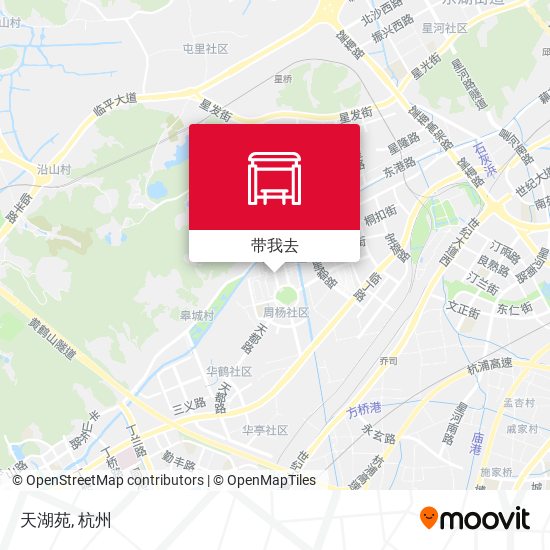 天湖苑地图