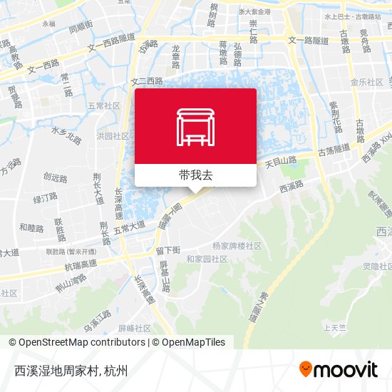 西溪湿地周家村地图
