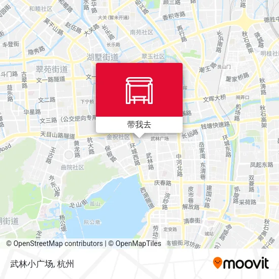 武林小广场地图