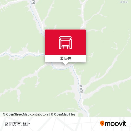 富阳万市地图