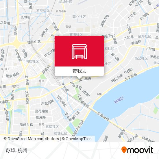 彭埠地图