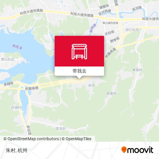 朱村地图