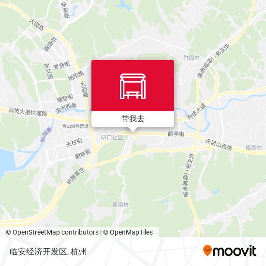 临安经济开发区地图