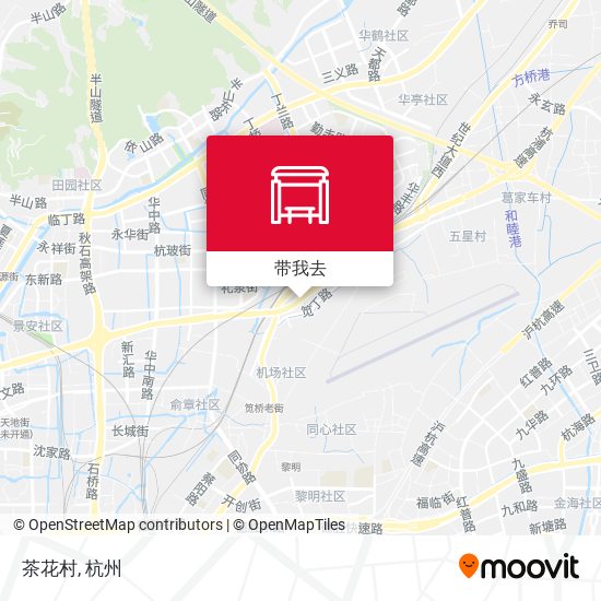 茶花村地图