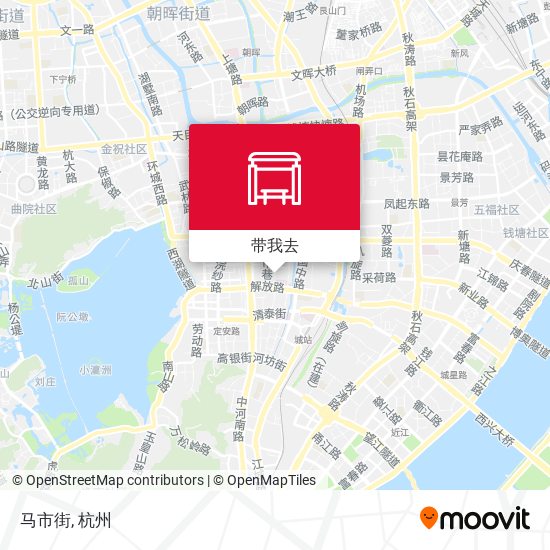 马市街地图