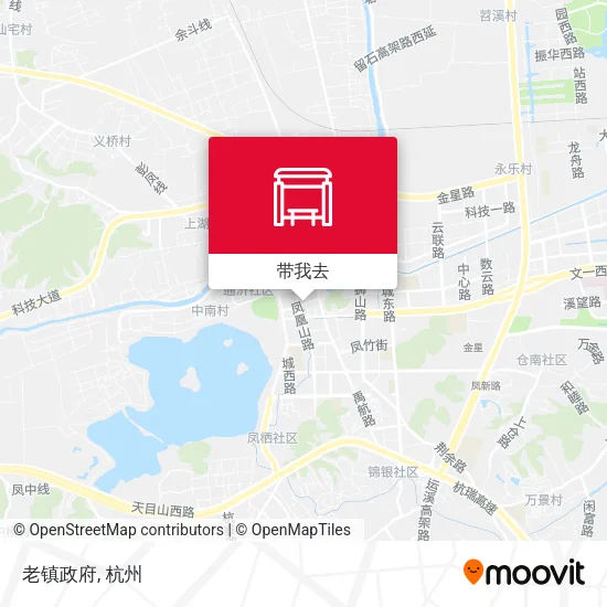 老镇政府地图