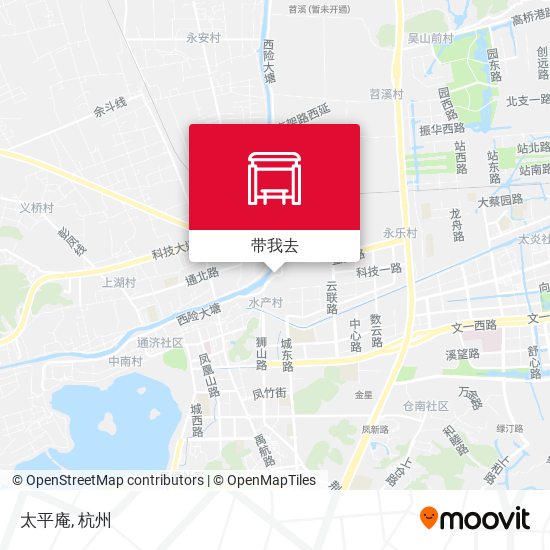 太平庵地图