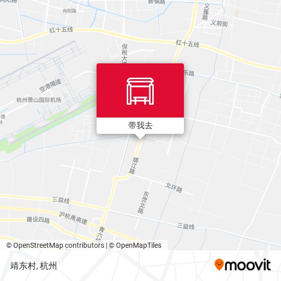 靖东村地图