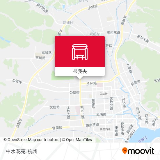 中水花苑地图