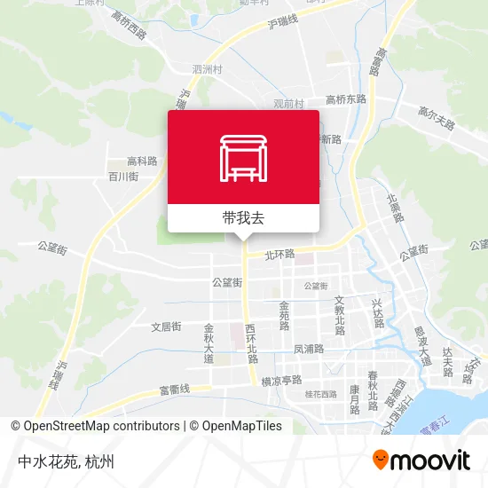 中水花苑地图