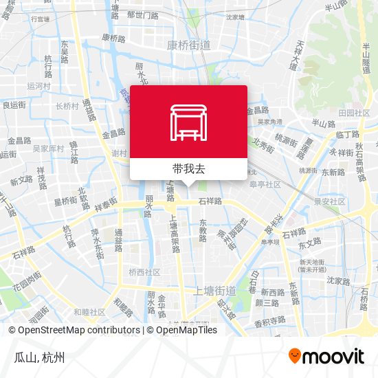 瓜山地图
