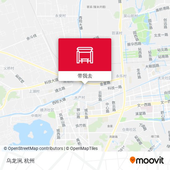 乌龙涧地图