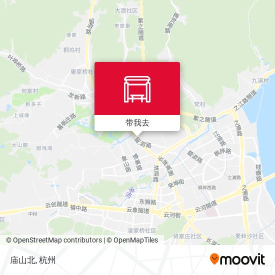 庙山北地图