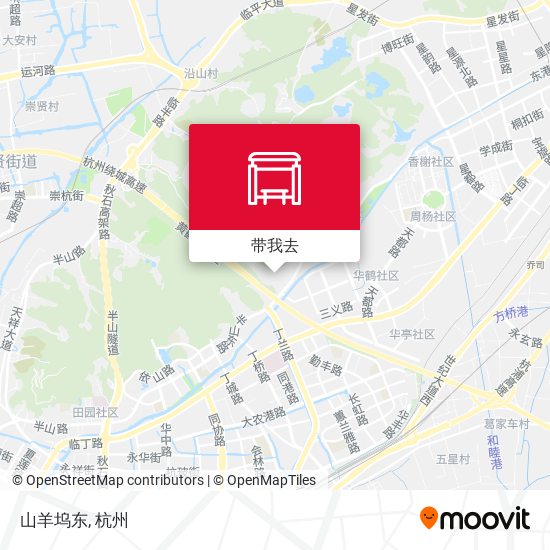 山羊坞东地图