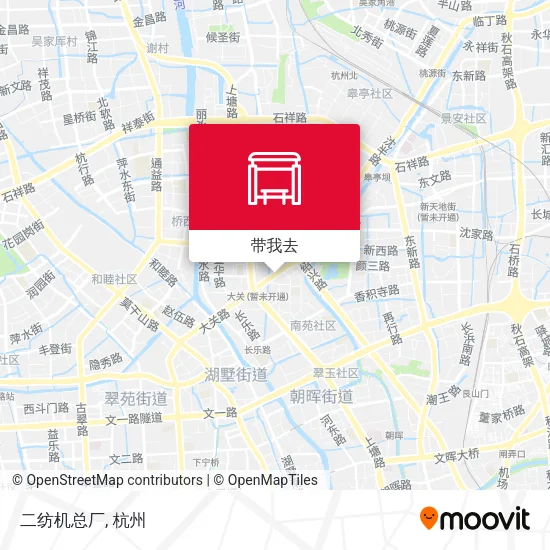 二纺机总厂地图