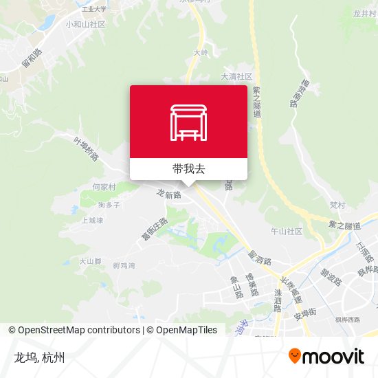 龙坞地图