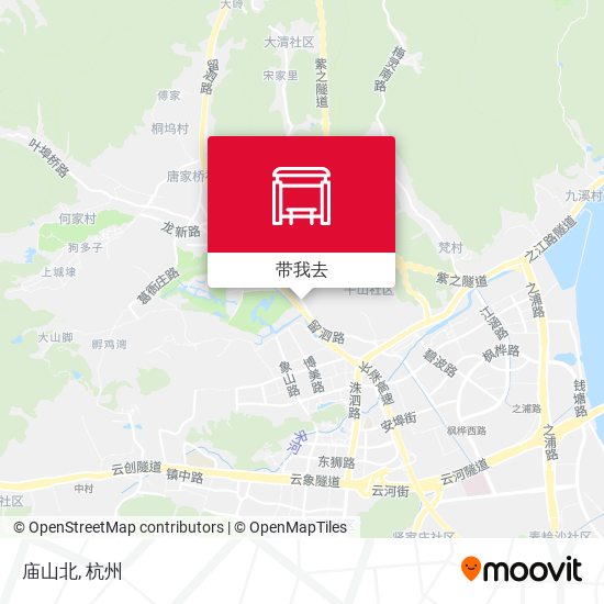 庙山北地图