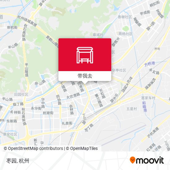 枣园地图