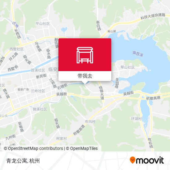 青龙公寓地图