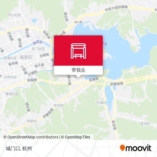 城门口地图