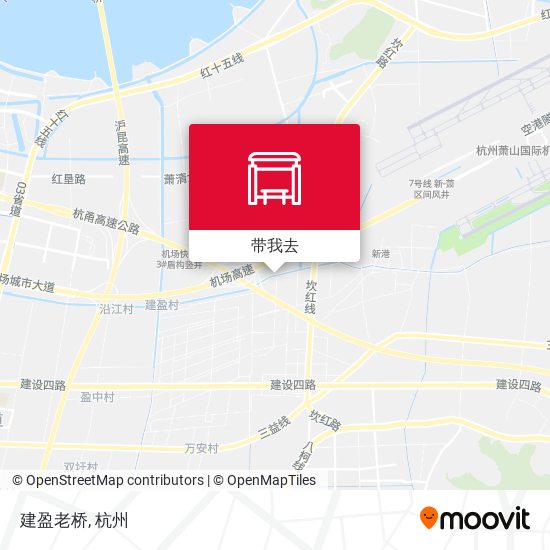 建盈老桥地图