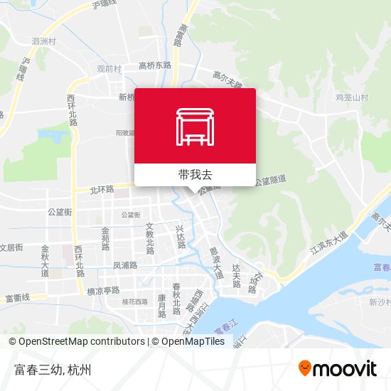 富春三幼地图