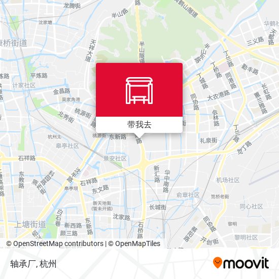 轴承厂地图
