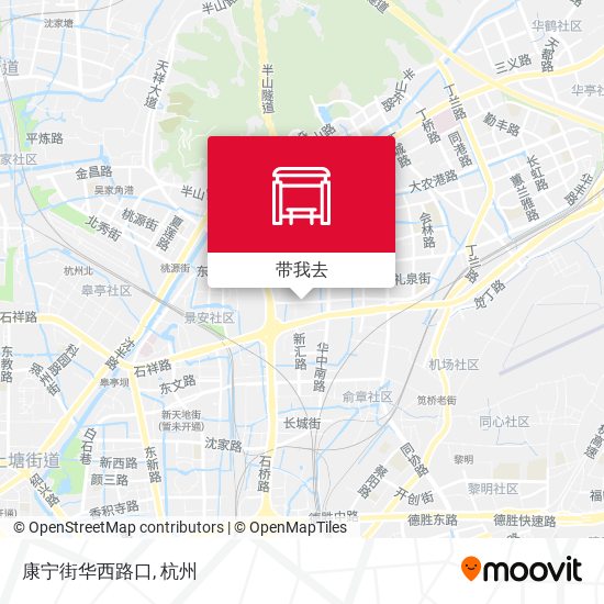 康宁街华西路口地图