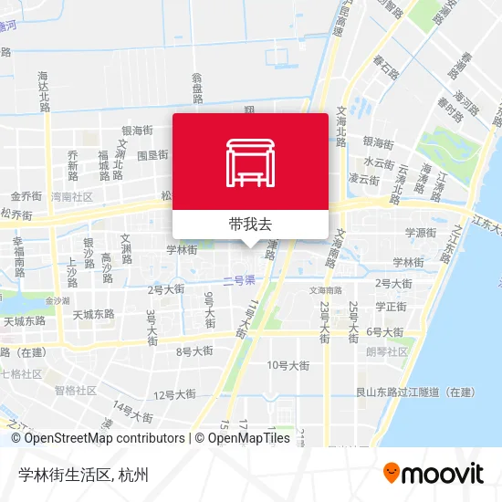 学林街生活区地图