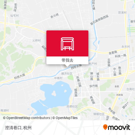 澄清巷口地图