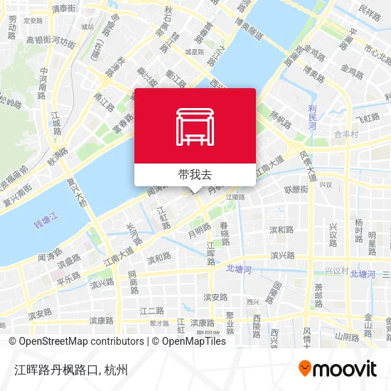 江晖路丹枫路口地图
