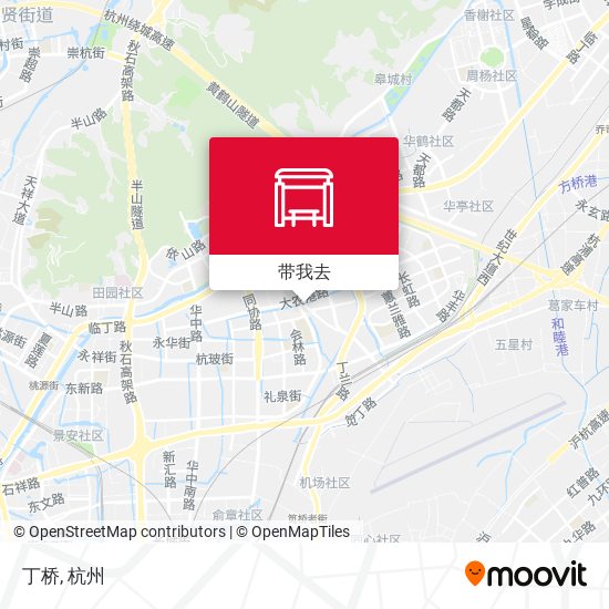 丁桥地图