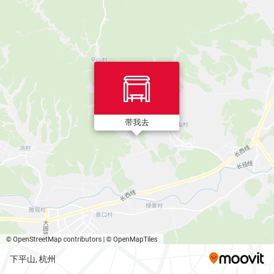 下平山地图